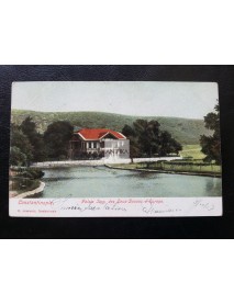 İSTANBUL KAĞITHANE SABADAD KASRI OSMANLI KARTPOSTAL 1907