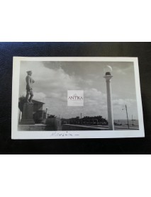 MERSİN KÜLTÜR MERKEZİ ÖNÜ ATATÜRK HEYKELİ 1950