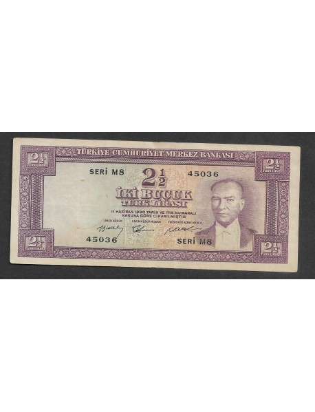 5.EMİSYON 2.TERTİP 2,5 TÜRK LİRASI