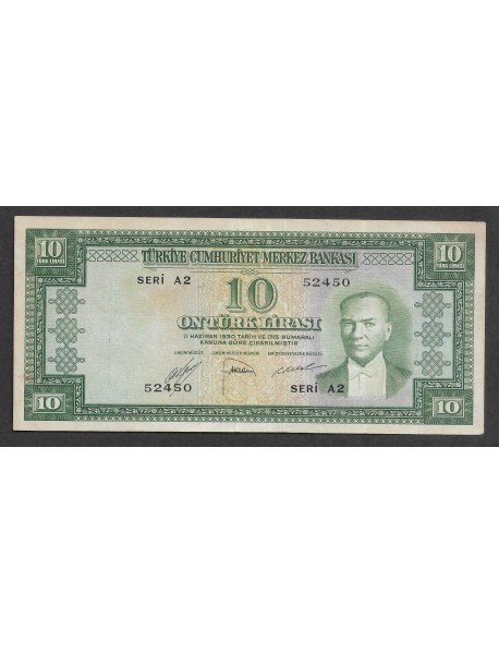5.EMİSYON 1.TERTİP 10 TÜRK LİRASI