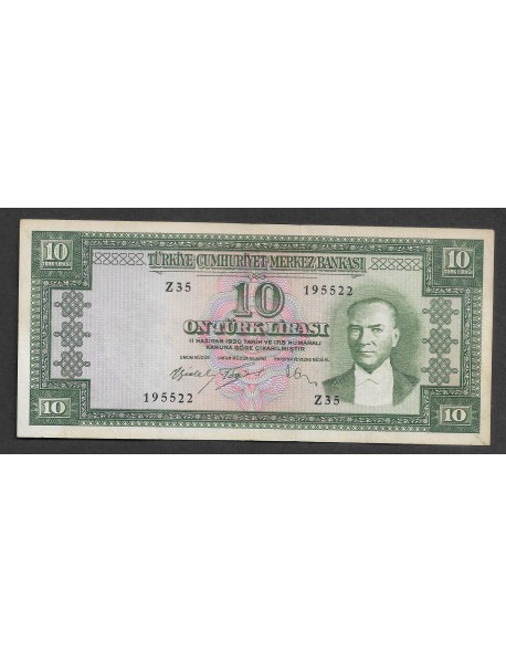 5.EMİSYON 4.TERTİP 10 TÜRK LİRASI 