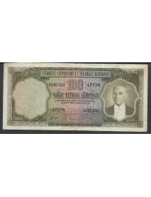 5.EMİSYON 1.TERTİP 100 TÜRK LİRASI