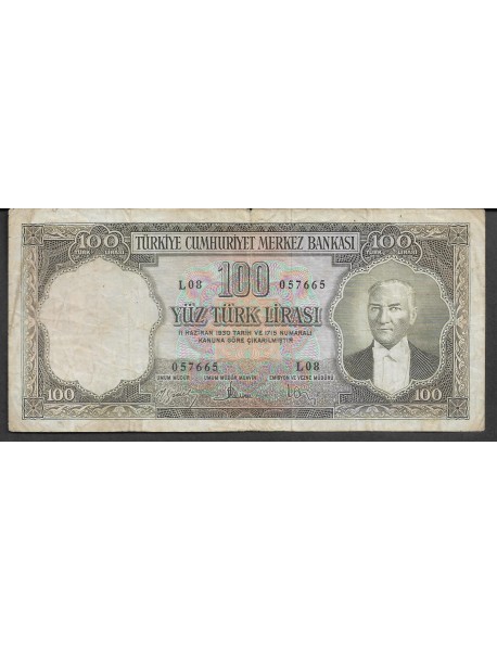 5.EMİSYON 3.TERTİP 100 TÜRK LİRASI