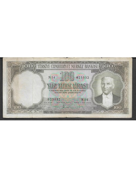 5.EMİSYON 3.TERTİP 100 TÜRK LİRASI