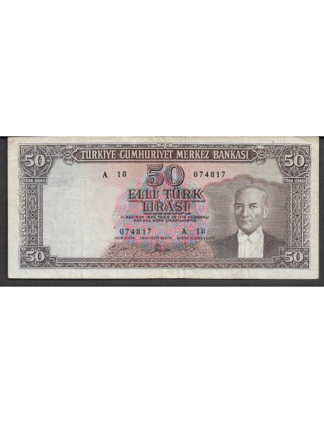 5.EMİSYON 5.TERTİP 50 TÜRK LİRASI 