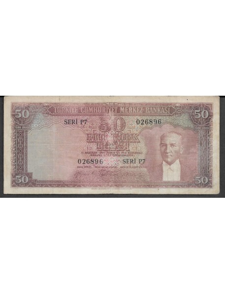 5.EMİSYON 3.TERTİP 50 TÜRK LİRASI
