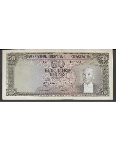 5.EMİSYON 7.TERTİP 50 TÜRK LİRASI