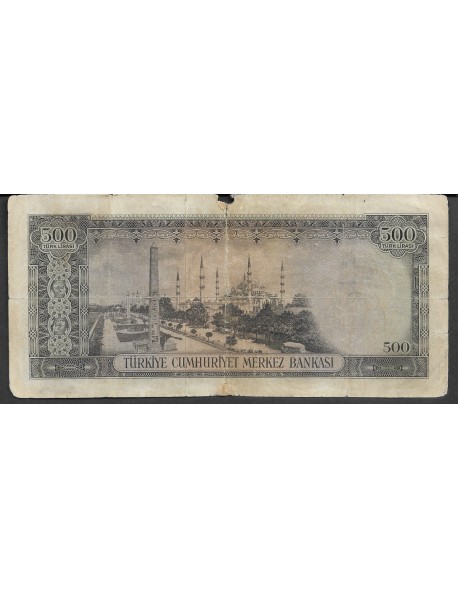 5.EMİSYON 2.TERTİP 500 TÜRK LİRASI