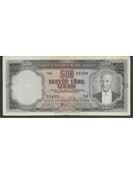 5.EMİSYON 2.TERTİP 500 TÜRK LİRASI