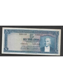5.EMİSYON 2.TERTİP 5 TÜRK LİRASI