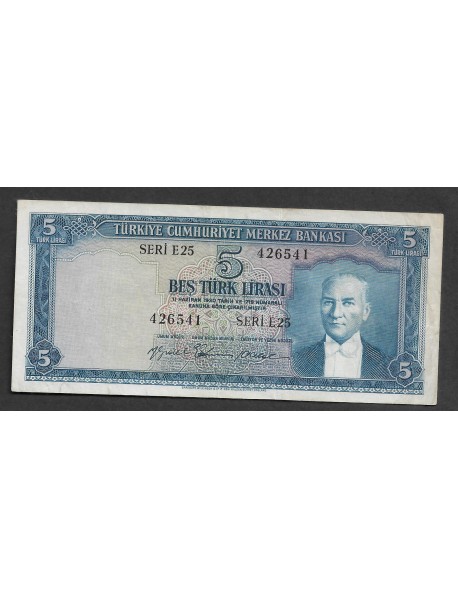 5.EMİSYON 2.TERTİP 5 TÜRK LİRASI