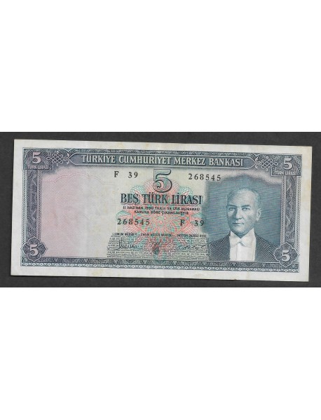 5.EMİSYON 3.TERTİP 5 TÜRK LİRASI
