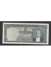 5.EMİSYON 4.TERTİP 5 TÜRK LİRASI