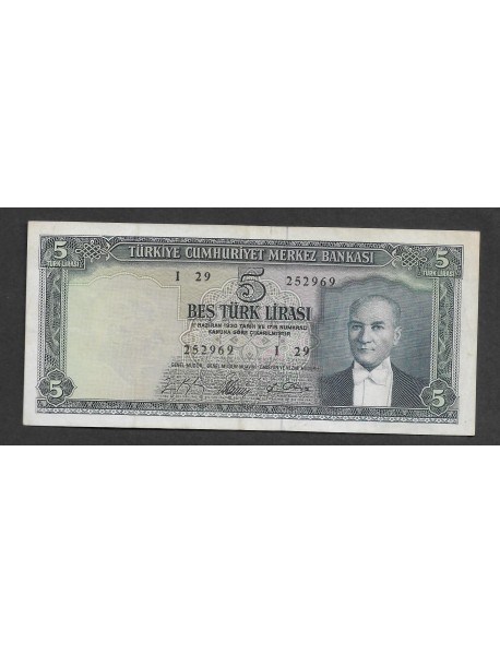 5.EMİSYON 4.TERTİP 5 TÜRK LİRASI