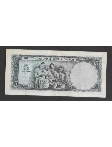 5.EMİSYON 4.TERTİP 5 TÜRK LİRASI