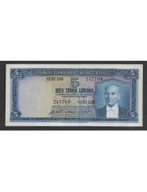 5.EMİSYON 1.TERTİP 5 TÜRK LİRASI