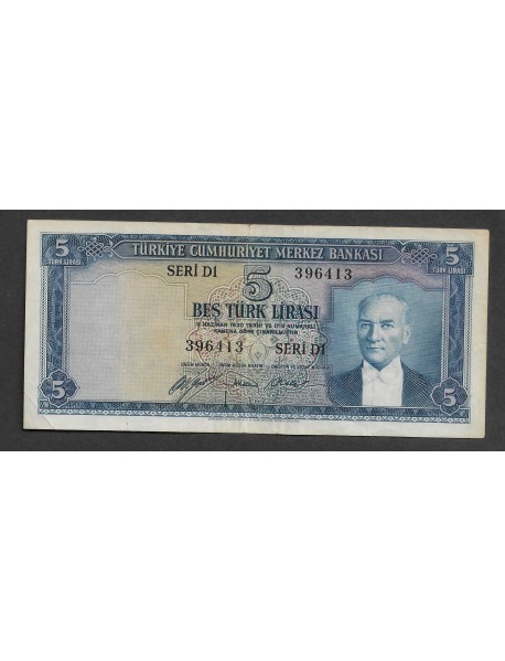 5.EMİSYON 1.TERTİP 5 TÜRK LİRASI