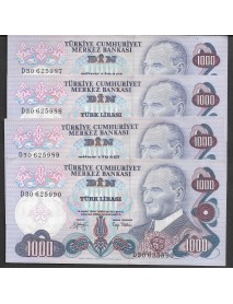 6.EMİSYON 2.TERTİP 1000 TÜRK LİRASI SERİ TAKİPLİ 4 ADET