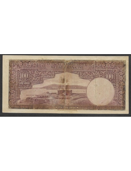 2.EMİSYON 100 TÜRK LİRASI (BATAN GEMİ 100 LİRA)