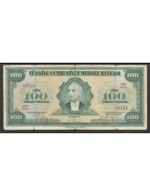 4.EMİSYON 100 TÜRK LİRASI (HİSAR 100 LİRA)