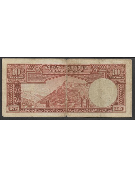 2.EMİSYON 10 TÜRK LİRASI (BARBUN 10 LİRA)