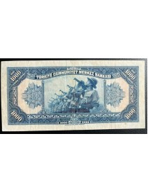3.EMİSYON 1.000 TÜRK LİRASI 