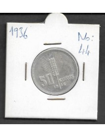 GÜMÜŞ 50 KURUŞ / 1936