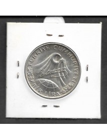 GÜMÜŞ ATATÜRK'ün DOĞUMUNUN 100.YILI HATIRA PARA / 1981