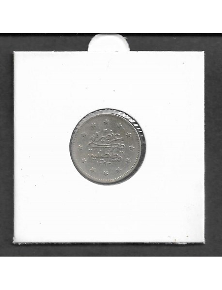 SULTAN ABDÜLHAMİD GÜMÜŞ 2 KURUŞ / 1293