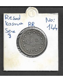 SULTAN REŞAD KOSOVA GÜMÜŞ 5 KURUŞ / 1327