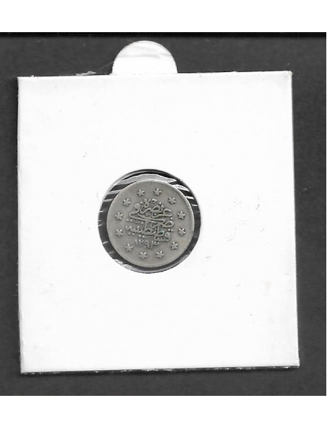 SULTAN ABDÜLHAMİD GÜMÜŞ 1 KURUŞ / 1293