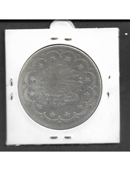 SULTAN ABDÜLAZİZ GÜMÜŞ 20 KURUŞ (MECİDİYE) / 1277