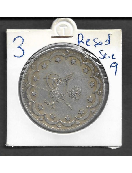 SULTAN REŞAD GÜMÜŞ 20 KURUŞ(MECİDİYE) / 1327