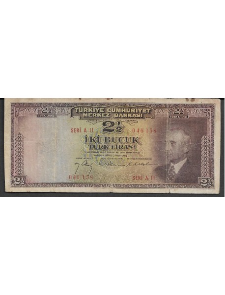 3.EMİSYON 2,5 TÜRK LİRASI