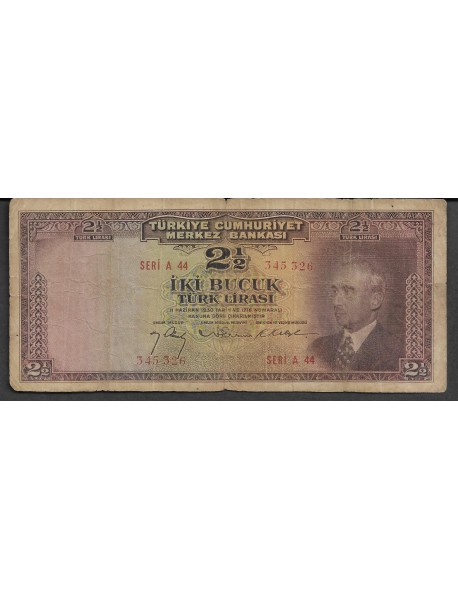 3.EMİSYON 2,5 TÜRK LİRASI