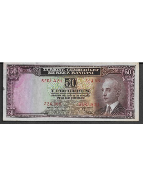 2.EMİSYON BATAN GEMİ 50 KURUŞ