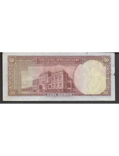 2.EMİSYON BATAN GEMİ 50 KURUŞ