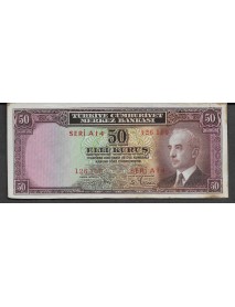 2.EMİSYON BATAN GEMİ 50 KURUŞ