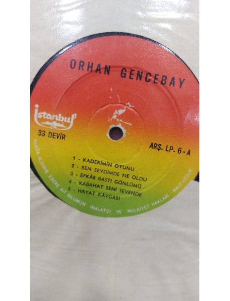 ORHAN GENCEBAY KADERİMİN OYUNU (KAPAKSIZ)