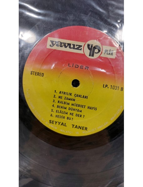 SEYYAL TANER LİDER (KAPAKSIZ)