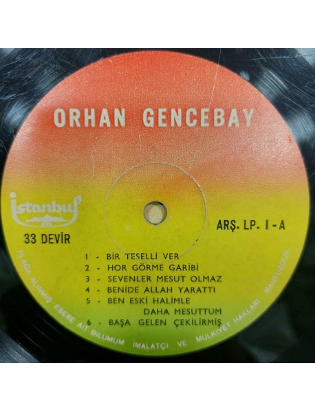 ORHAN GENCEBAY BİR TESELLİ VER (KAPAKSIZ)