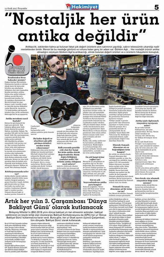 Mersin Hakimiyet Gazetesi